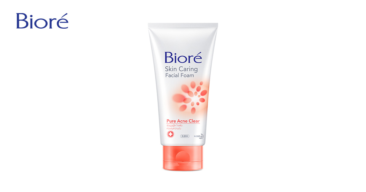 Biore - บิโอเร เฟเชี่ยล โฟม เพียว แอคเน่ เคลียร์